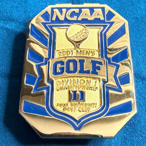 2001 NCAA Division I Men's Golf Championship Money Clip - Picture 1 of 4